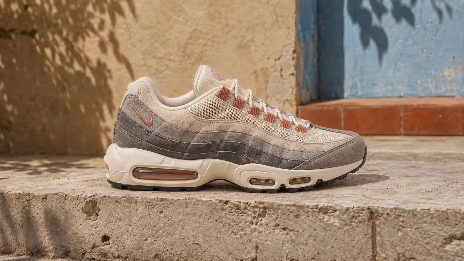 Nike Air Max 95 patike u bež i sivim nijansama