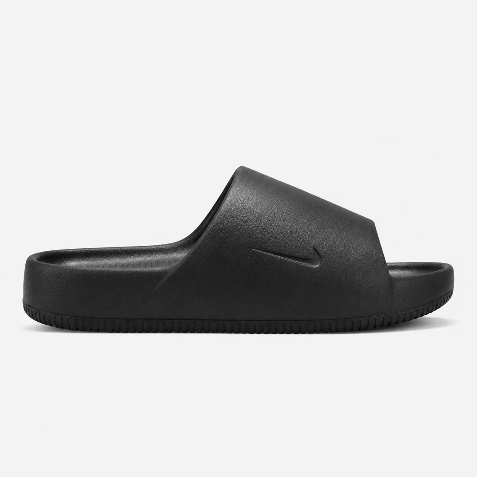 Nike Calm crne papuče - bočni prikaz