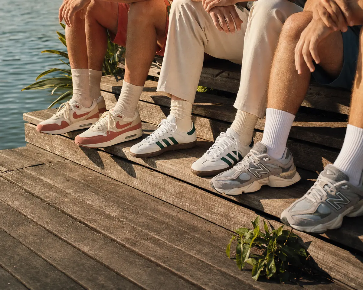Nike, adidas i New Balance patike na modelima